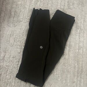 Dark green lulu leggings